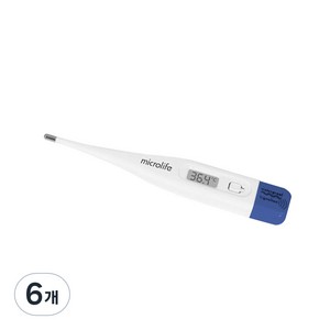 마이크로라이프 전자 체온계 MT1681, 6개