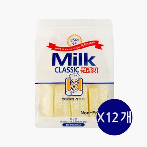 밀크클래식 쌀과자 우유맛, 240g, 12개