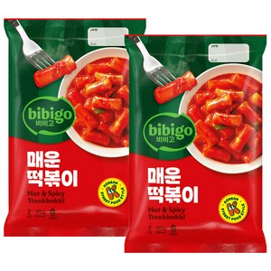 비비고 매운떡볶이, 360g, 2개