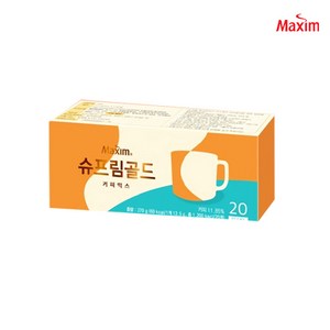 맥심 슈프림 골드 커피믹스, 13.5g, 20개입, 1개