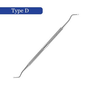 내성발톱교정 내성발톱교정 테이프 발톱교정기스테인레스 스틸 발가락 네일 파일 발 케어 후크 내성 더블, [03] D, 1개
