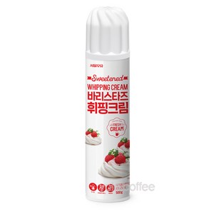 서울우유 바리스타즈 휘핑크림 500g 스프레이형, 1개