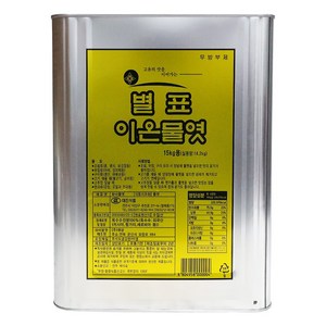 업소용 대용량 덕용말통) 별표 이온물엿 15kg, 1개