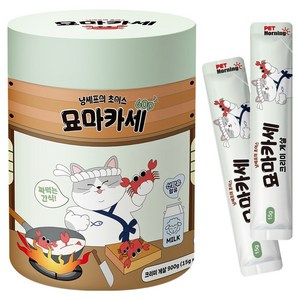 펫모닝 고양이 묘마카세 크리미 간식 60p