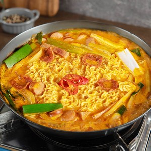 밀팡 로제 부대찌개 밀키트 2인분, 1.34kg, 1개