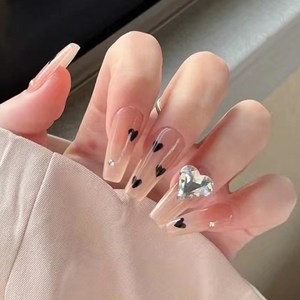 떨샵 붙이는 네일팁 키치 유니크 인조손톱, 2개, NAIL-N353