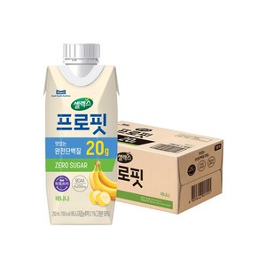 셀렉스 프로핏 우유단백질 바나나맛 드링크 250ml