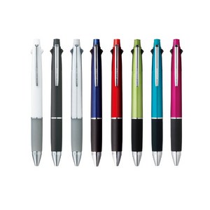 (UNI) 제트스트림 4+1 0.7mm MSXE5-1000-07 JETSTREAM 볼펜+샤프 멀티펜 혼합펜, 실버(26)