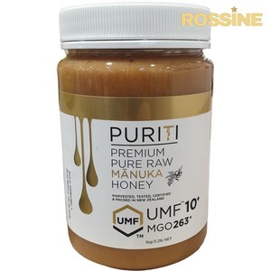 PURITI 퓨리티 뉴질랜드 프리미엄 마누카꿀 UMF10+ 1kg 코스트코, 1개