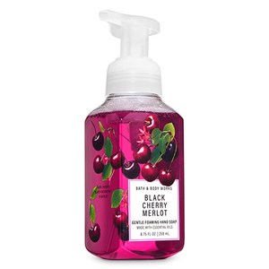 [미국직배송]배스앤바디웍스 블랙체리 메를로 포밍 핸드솝 1개x259ml BLACK CHERRY MERLOT Air Foaming Hand Soap, 1개, 259ml