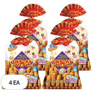 해태제과 맛동산, 70g, 4개