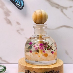 마리포사 디퓨저 핑크솔트 벨라인 50ml+리필50ml, 블루안개꽃, 까시스 (제주 귤+한라봉향)), 50ml