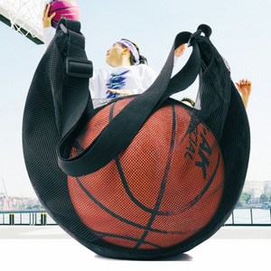 코난앤라나 농구공 축구공 볼백 매쉬 공가방, 형광그린, 1개