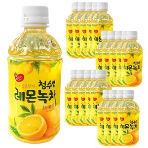 동원 청수연 레몬녹차, 340ml, 20개