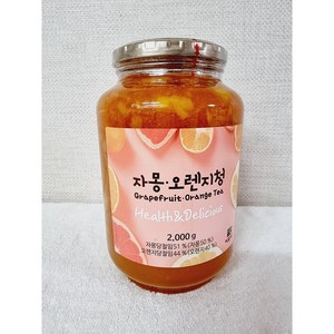 씨밀레 자몽오렌지청 2kg, 1개입, 3개