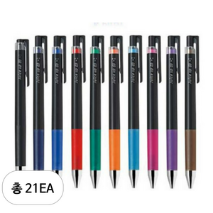 파이롯트 쥬스업 젤잉크펜 0.3mm LJP-20S3, 그린, 21개