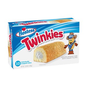 미국 호스티스 트윙키 오리지널 크림 케이크 10개입 / Hostess Twinkies 10 golden sponge cake, 1개