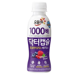 빙그레 요플레 닥터캡슐, 130ml, 24개, 24개