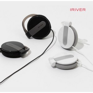 아이리버 귀걸이 유선 이어폰 C타입 클립 귀걸이형 헤드폰 IEH-10C, 블랙