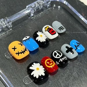 지드레곤 수제 네일팁 NT0003, 1개, S