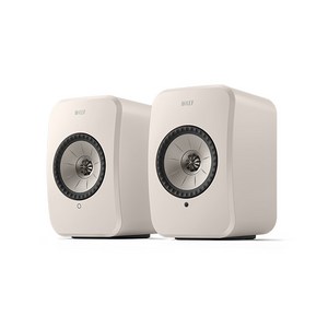 KEF 케프 LSX II LT 스테레오 스트리밍 스피커, Stone White