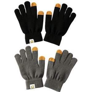 별돌이 초등학생 고학년 청소년 겨울장갑 방한 선물 손가락 털 캐시미어 스마트폰터치