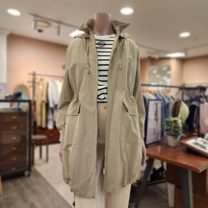 BCBG [올앤선드리] 로디 후드R 점퍼 - A4S2R155 81 [L/KHAKI]