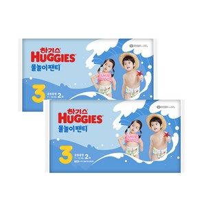 하기스 물놀이 팬티형 기저귀 3단계, 4매