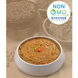 NON-GMO 인증 순창 궁중된장 1kg, 된장1kg, 1개