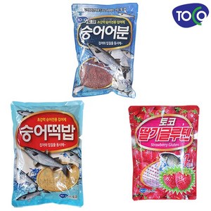 토코 삼합세트 숭어떡밥 훌치기 원투낚시 토코떡밥, 1개