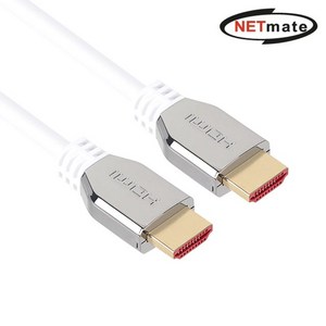 HDMI 2.1 메탈릭 케이블 3m 8K 60Hz UHD HDMI Metallic 케이블, 1개