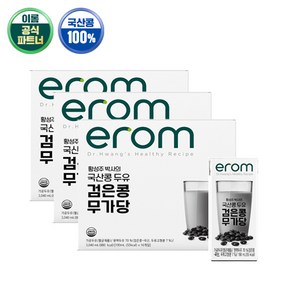 이롬황성주 검은콩무가당두유 190ml, 96개