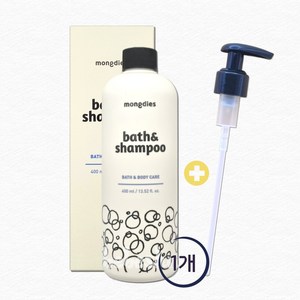 몽디에스 베이비 바스 앤드 샴푸 400ml, 1개