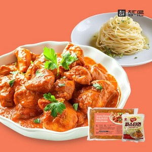 [KT알파쇼핑]참다른 순살 로제닭갈비 500g x 2팩 + 파스타면 1봉 증정, 2개