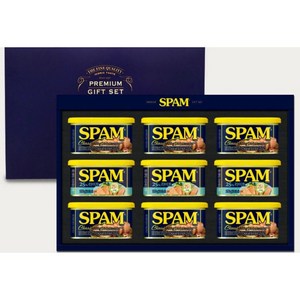 설날 명절선물세트 선물용 쇼핑백 포함 스팸세트 회사단체, 1세트