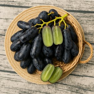 [특가구성] 블랙사파이어 씨없는 꿀맛 포도, 1개, 1kg