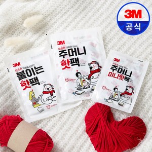 3M 핫팩10개 국내산 3M핫팩 주머니 핫팩 붙이는, 붙이는 핫팩, 10개