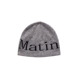 [당일발송] 마뗑킴 로고 자카드 숏 비니 MATIN KIM LOGO JACQUARD SHORT BEANIE + GRAD 정품보증택