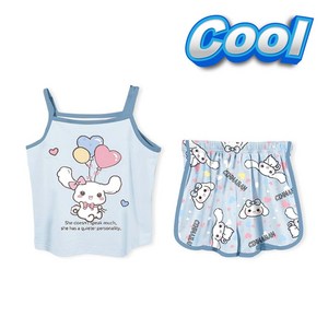 산리오 여름 냉감 실내복 잠옷 120사이즈 130사이즈 쿠로미 시나모롤 마이멜로디