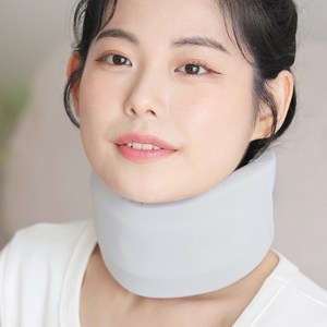혁선생 의료용 목보호대 거북목 일자목 의료기기, Gray, 1개