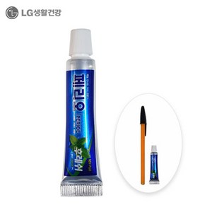 페리오 충치예방 일회용치약 미니 튜브형치약 뉴후레쉬알파 치약 5g 1개