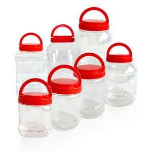 핸들pet 용기 (낱개판매), 핸들5L, 1개