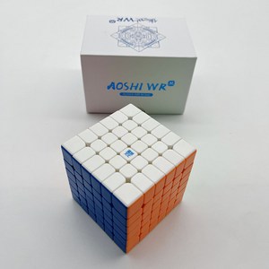 6X6 MoYu AoShi WRM 큐브 66 뭐위 아오스 WR M 마그네틱 루빅스 선수용 스피드 큐브 666/MoYu AoShi WR M 큐브 9개이상 구매시 마론 8색펜 1개증정, 1개