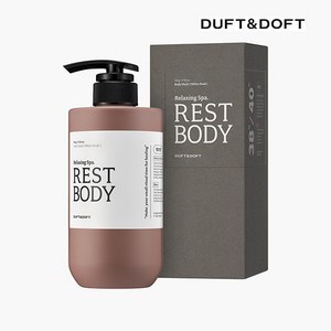 더프트앤도프트 릴렉싱 스파 바디워시 화이트머스크, 500ml, 1개