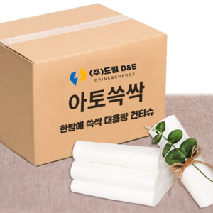 다용도 프리미엄 대용량 청소용 건티슈 아토쓱삭 벌크형 2.5kg, 1개