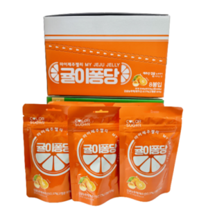 마이제주젤리 귤이퐁당, 400g, 1개