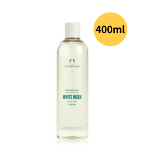 더바디샵 샤워젤 화이트 머스크향, 400ml, 1개