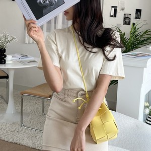 투데이앤룩 여성용 데일리 반팔 티셔츠