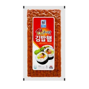 사조대림 숯불구이맛 김밥햄, 2개, 100g