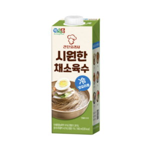 정식품 시원한 채소육수, 950ml, 2개